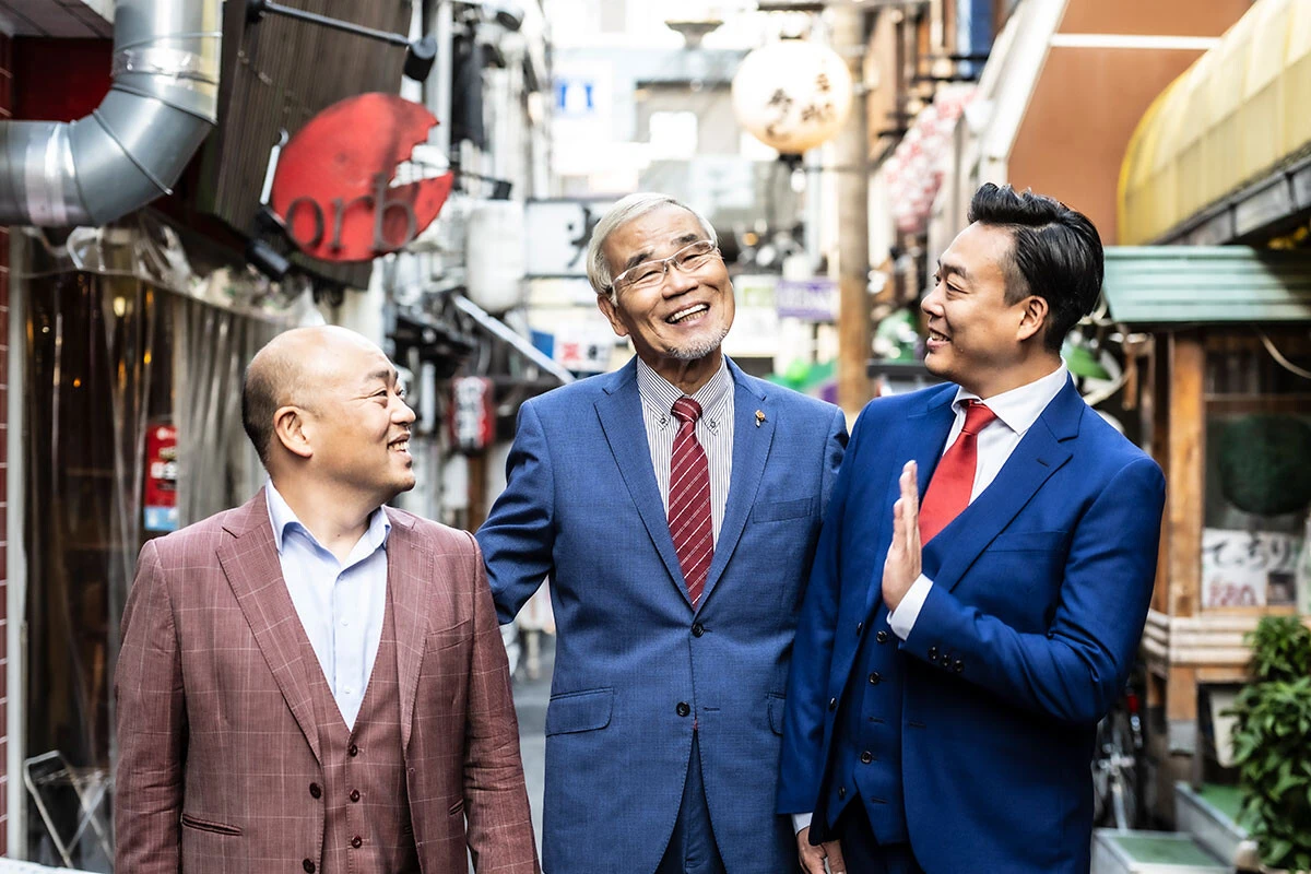 ギャロップの林健と毛利大亮、オール阪神・巨人のオール巨人が漫才論を語る!