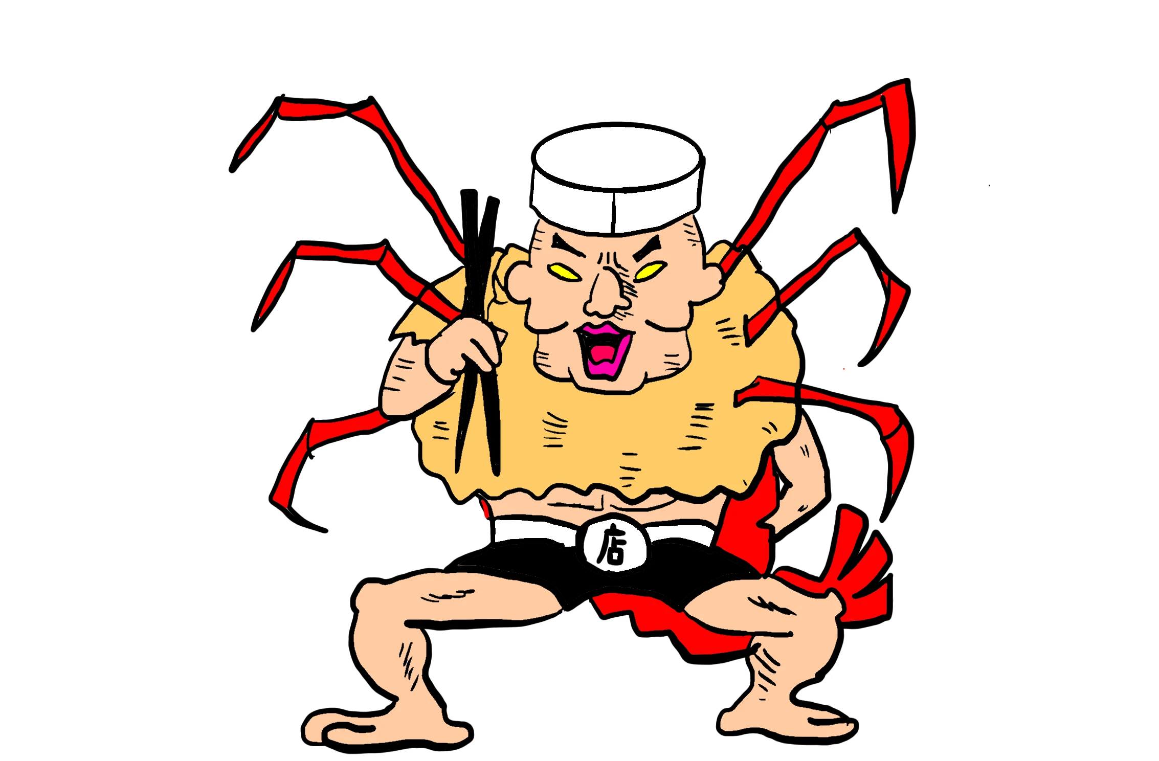 なすなかにし・中西考案超人「店主マン」