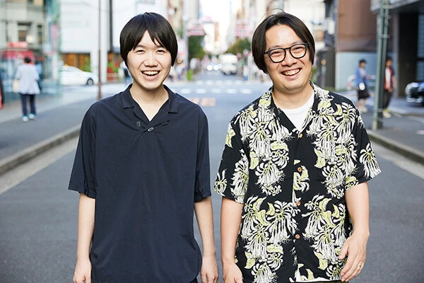 大森時生（左）と原宿（右）