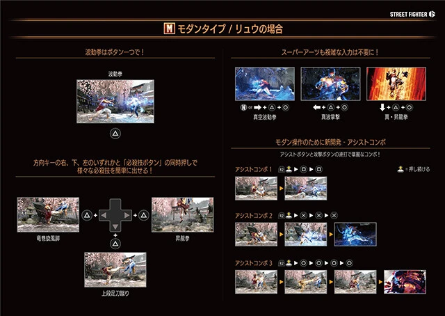 モダンタイプはワンボタンで必殺技が出るなど、クラッシックタイプに比べ大幅にコマンドが簡略化されれいる。これにより、初めて格闘ゲームに触れる初心者でも気軽にプレイを楽しむことができるようになった