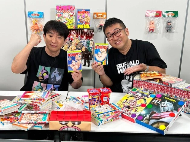 放送1回目は、『キン肉マン』第1巻を、濱口さんと中西さんでひたすら語り合うというなんとも専門番組らしいものに!