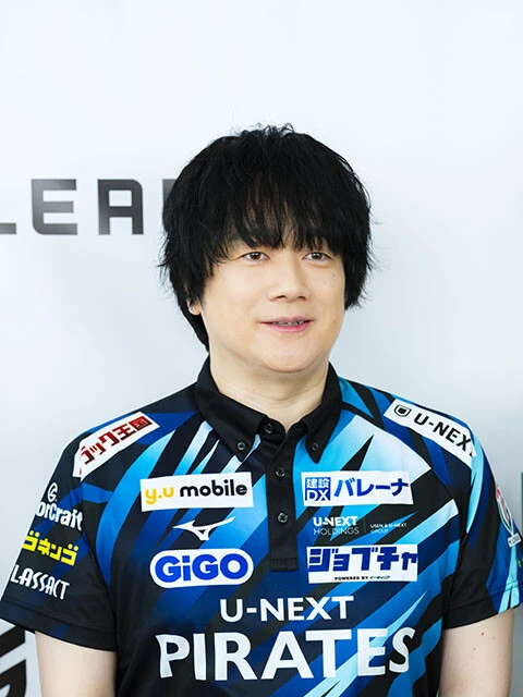 小林剛（こばやしごう、48歳、7シーズン目）：U-NEXT Pirates