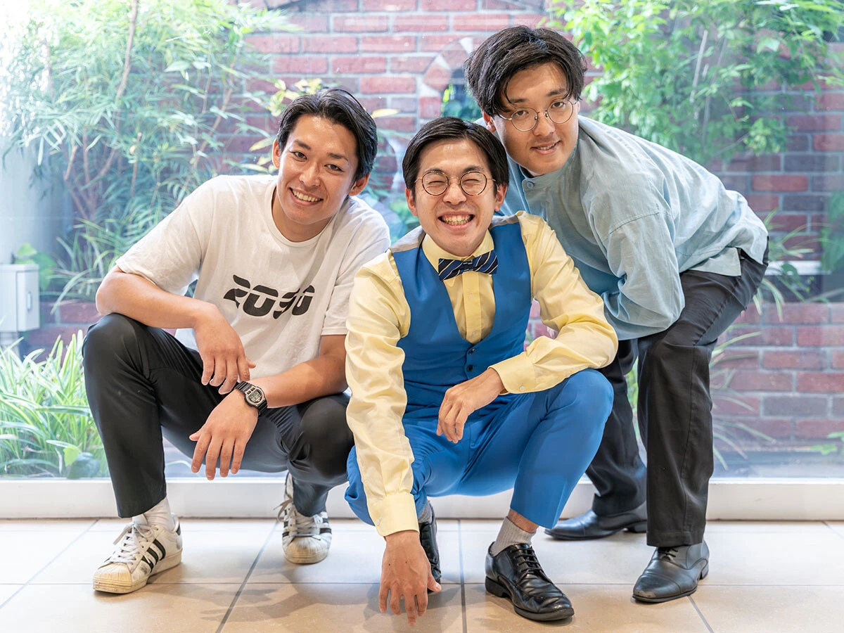 オール巨人師匠が激推し！　来年絶対に来るコントトリオ「青色1号」インタビュー