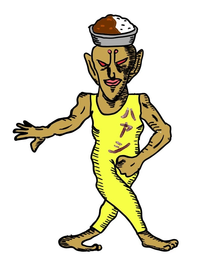 なすなかにし中西さん考案超人「ハヤクック」