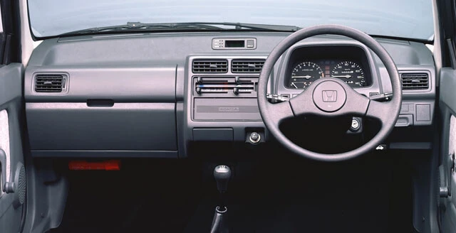 トゥデイの内装はこんな感じ（写真提供／本田技研工業）