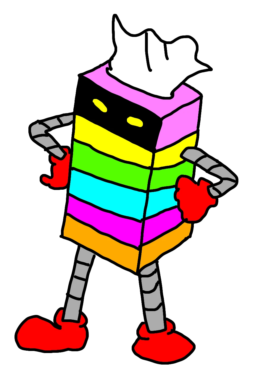 なすなかにし中西さん考案超人「ティッシュマン」