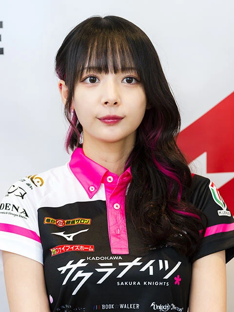 岡田紗佳（おかださやか、30歳、6シーズン目）：KADOKAWAサクラナイツ