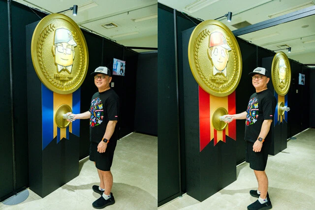 数々の感動作を生み出したゆでたまご先生の手が握れちゃう