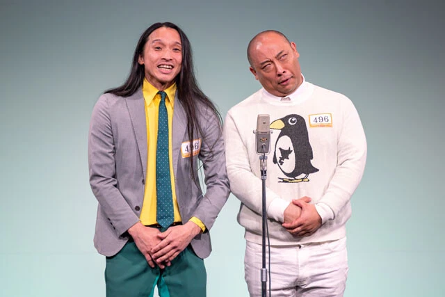 トム・ブラウン（ケイダッシュステージ）　布川ひろき(左)、みちお（右）