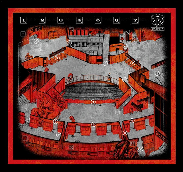 ボードゲームの盤面である「渋谷ボード」