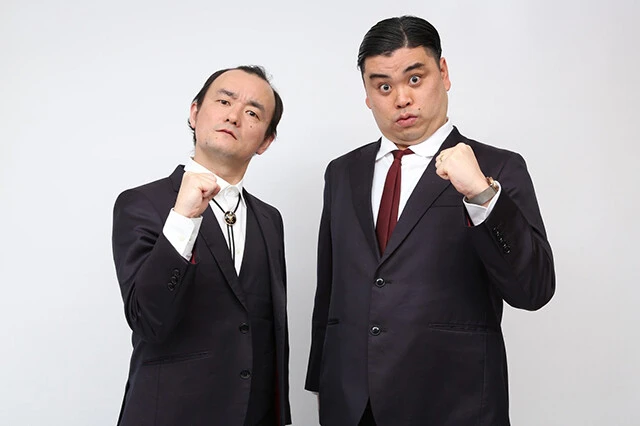 ななまがり（結成16年目・吉本興業）　森下直人（左）初瀬悠太（右）©フジテレビ