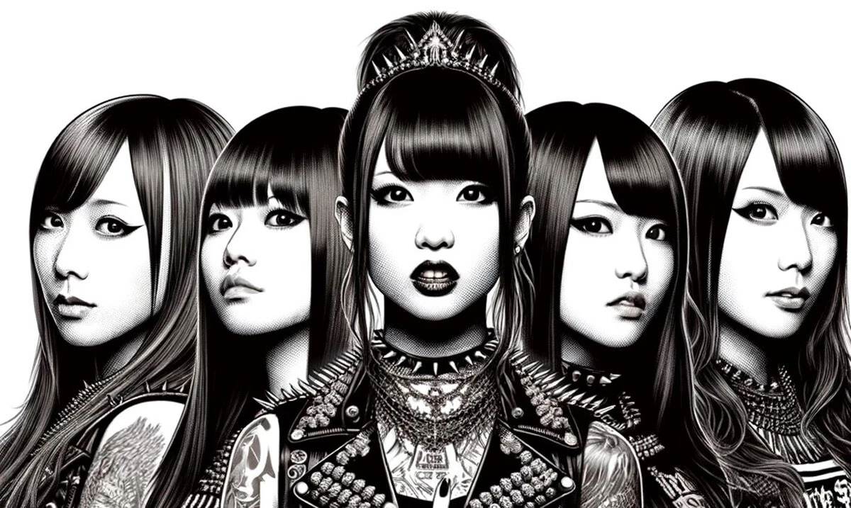 坂口氏がAIで作ったガールズメタルバンド。坂口氏のnote記事では細かな作成過程やフルバージョンのインタビュー、そして楽曲を公開