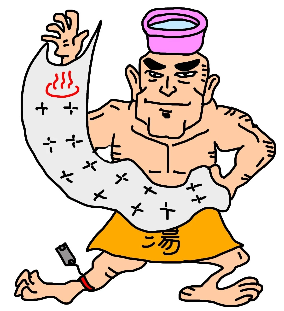 なすなかにし・中西考案「お風呂超人ザ・セントウ」