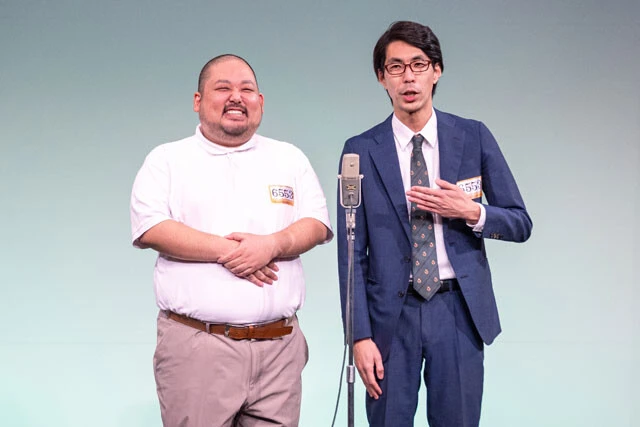 スタミナパン（SMA）　麻婆（左）、トシダタカヒデ（右）