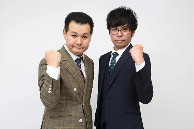 ザ・パンチ(結成27年目・吉本興業) パンチ浜崎(左)ノーパンチ松尾(右)©フジテレビ
