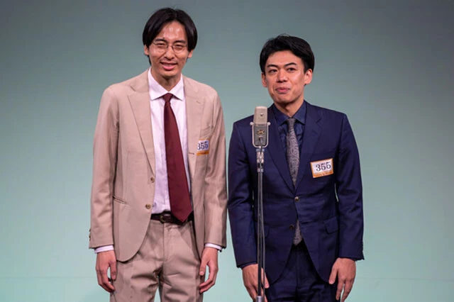 カベポスター（吉本興業）　永見大吾（左）、浜田順平（右）