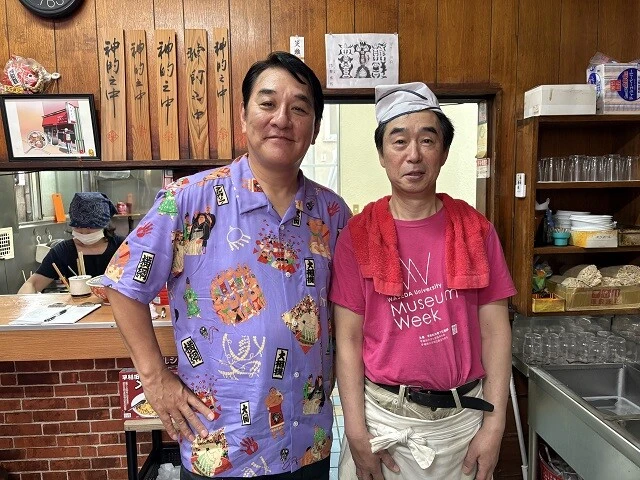 店主の小林さん「うちの店ではラーメンともやしソバが一番出るんです」
