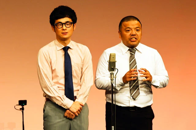 セルライトスパ　【左】肥後裕之（ひごひろゆき）【右】大須賀健剛（おおすかけんごう）　結成年：2009年　所属：吉本興業