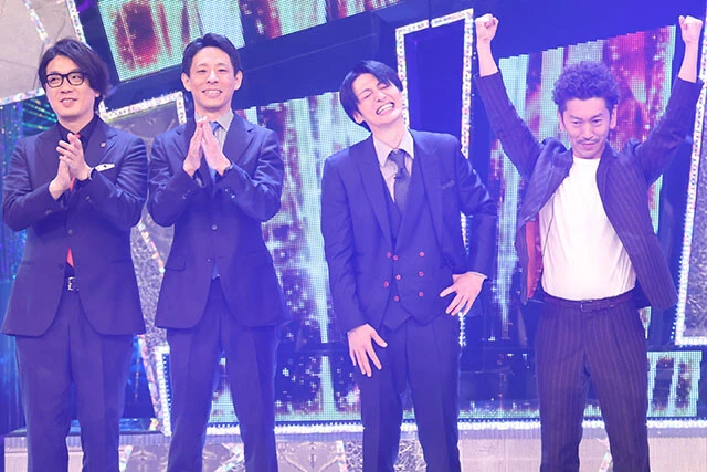 グランプリファイナル決勝では、囲碁将棋(左)とツートライブが争い、279点対287点でツートライブが優勝を果たした ©フジテレビ