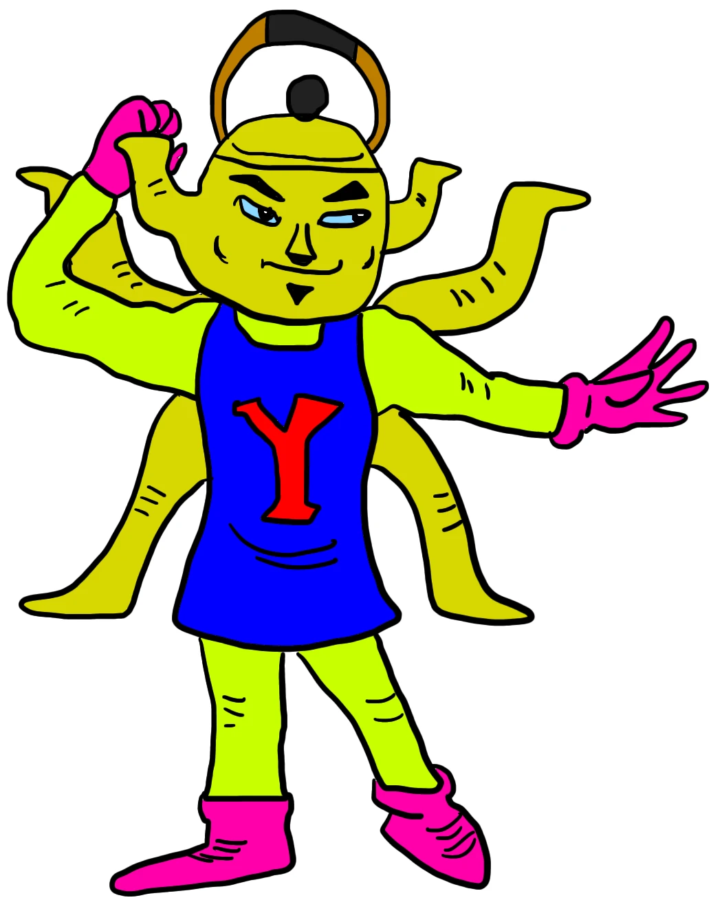 なすなかにし中西茂樹考案超人「ヤカーン」