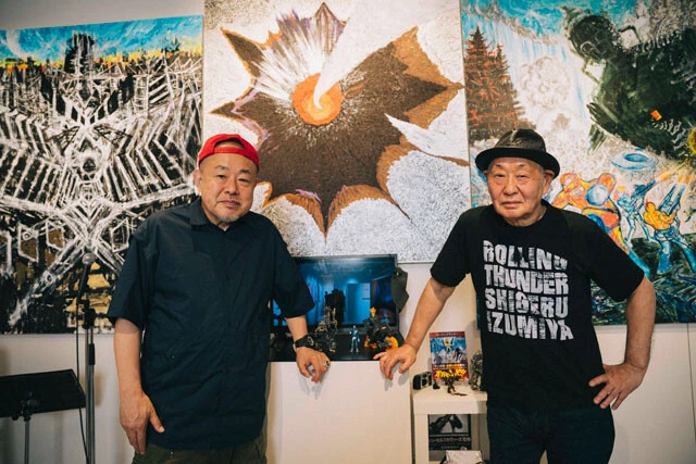 泉谷しげるさんと米原康正さん