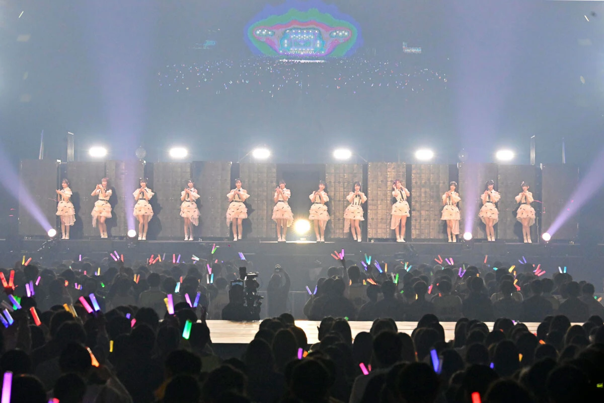 ライブでめきめきと成長を見せる≒JOY。現場に行けばハマること間違いナシ！（©YOANI）