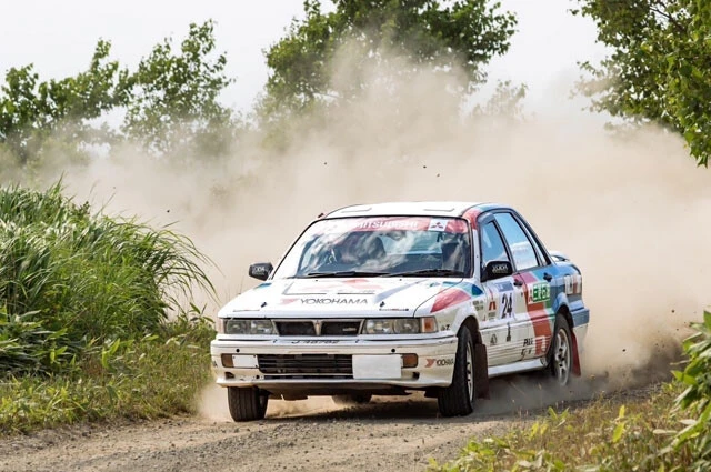 小田原先生が25歳のときに購入した6代目ギャランは、ラリーで世界を席巻したモデルでもある(撮影/山本佳吾)