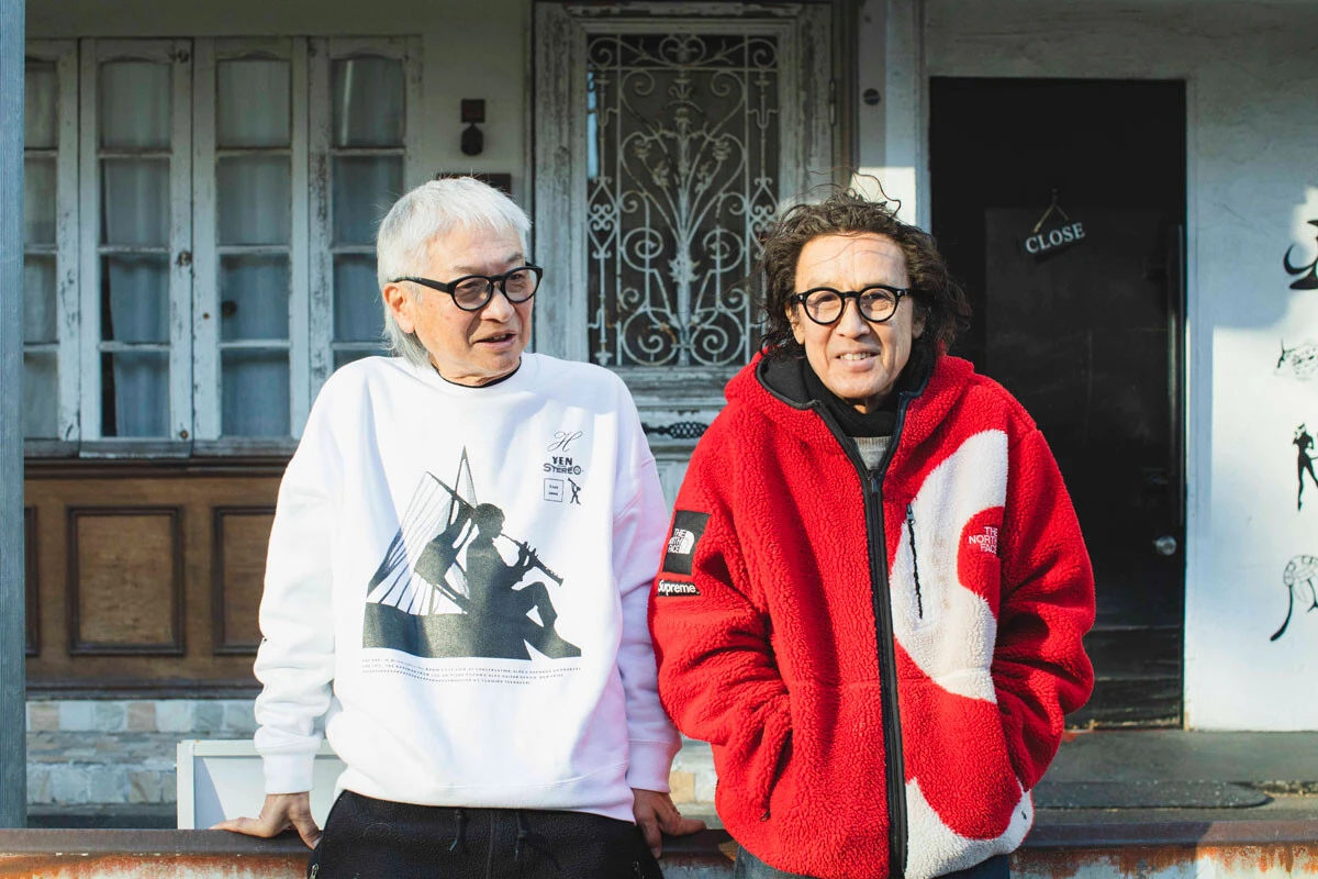 高木完(左)と立花ハジメ(右)