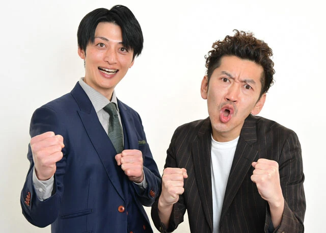 ツートライブ(初進出) 結成18年目(2008年結成)。たかのり(左)、周平魂(右)。ノックアウトステージでは、ジャルジャルとななまがりというビッグネームを倒してきた実力派