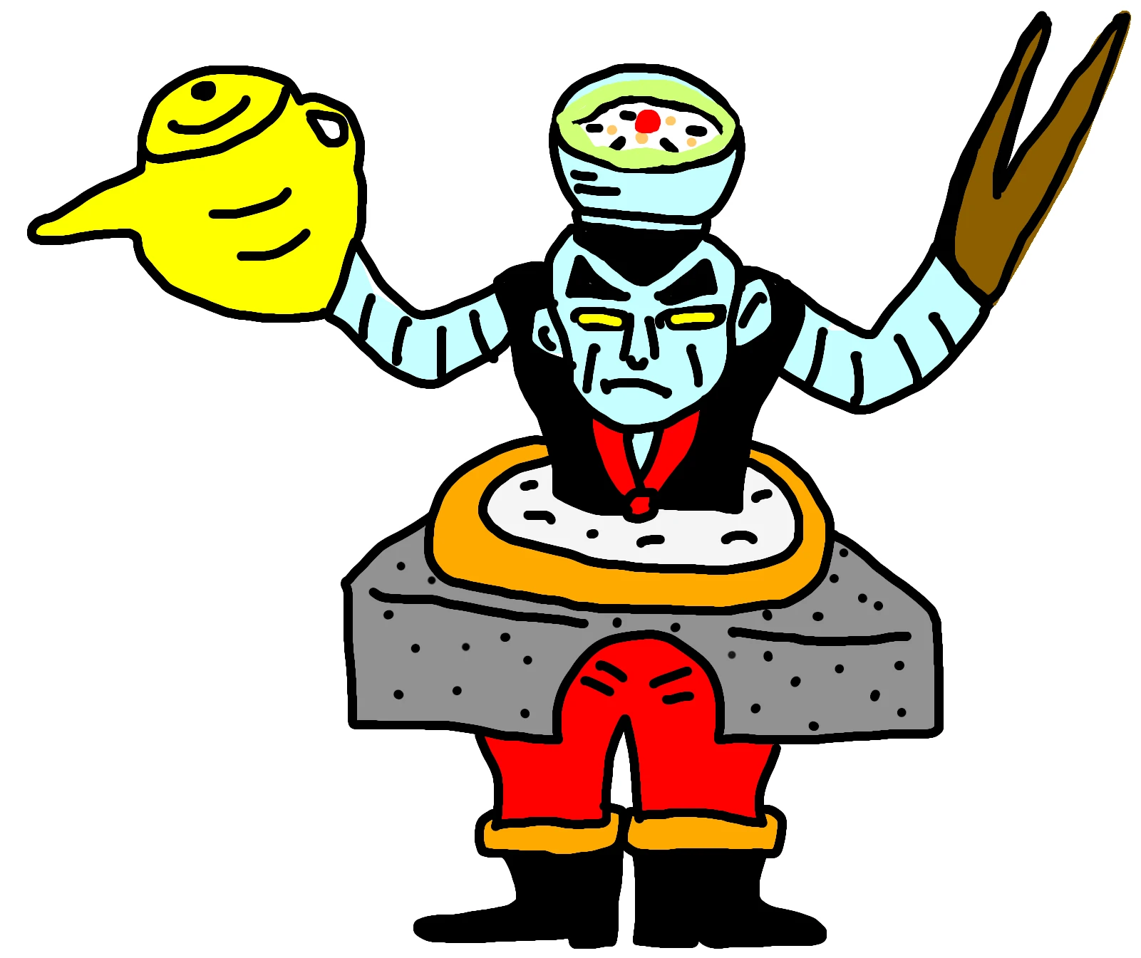 なすなかにし中西茂樹考案超人「カマドーン」