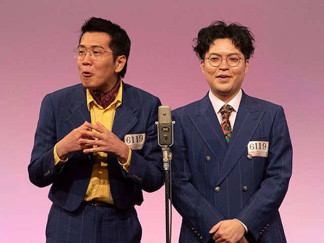 ヤーレンズ【3年連続3回目】（左から）楢原真樹、出井隼之介