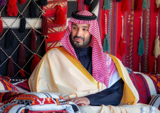 サウジアラビアのムハンマド・ビン・サルマン皇太子。日本のアニメやゲームが大好きで、昨年3月には『ドラゴンボール』の世界初のテーマパークをサウジに造ることを発表した。ただ、一方で強権的な政治手法が批判されることも（写真／共同通信社）