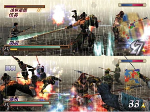 『真・三國無双2』（2001年）使用可能武将が41名と大幅に増加し、武将ごとのストーリーモードが追加。イベント演出・ボイス演出も強化され、装備アイテムや武器の収集などのやり込み要素も多く盛り込まれた。ふたり同時プレイも可能となり、以降のシリーズ作品のベースが構築された