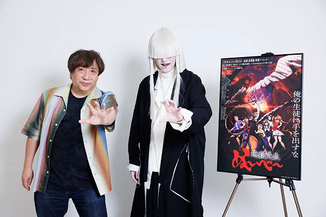 真倉翔先生（左）と命 -mikoto- さん（右）