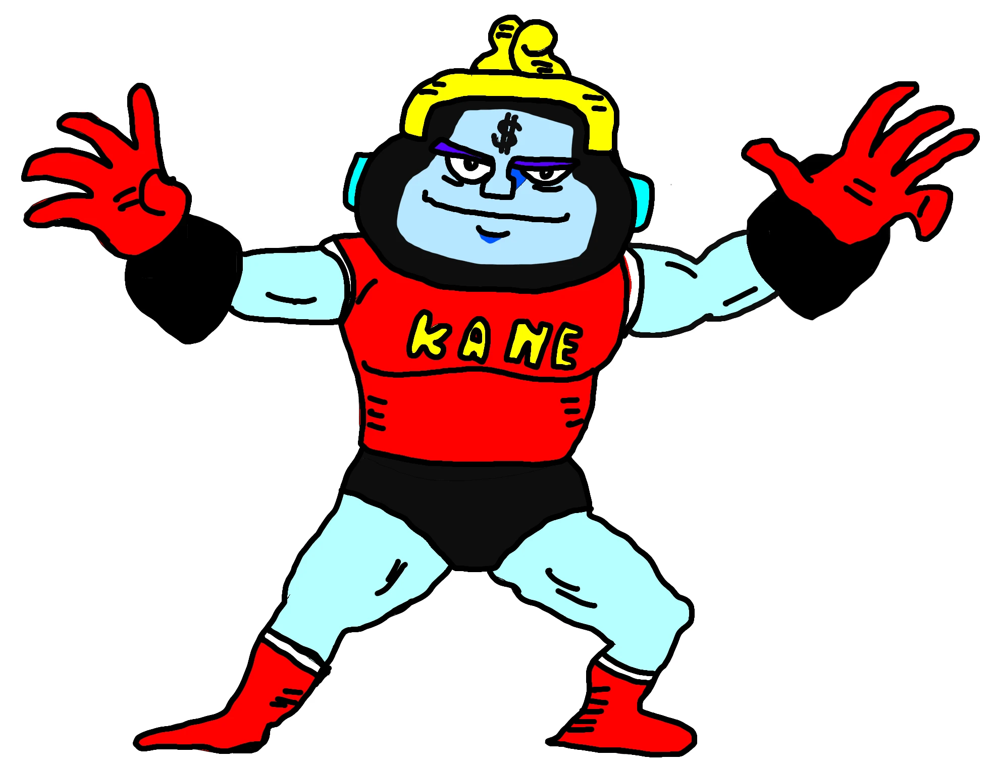 なすなかにし中西茂樹さん考案超人「ガマクチ」