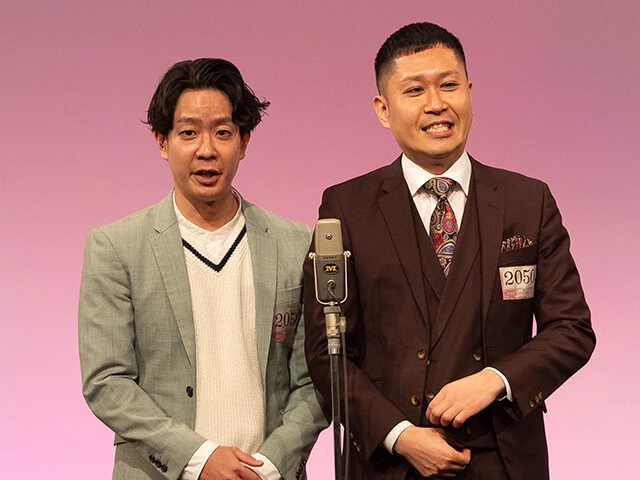 ドンデコルテ【初ファイナリスト】（左から）小橋共作、渡辺銀次