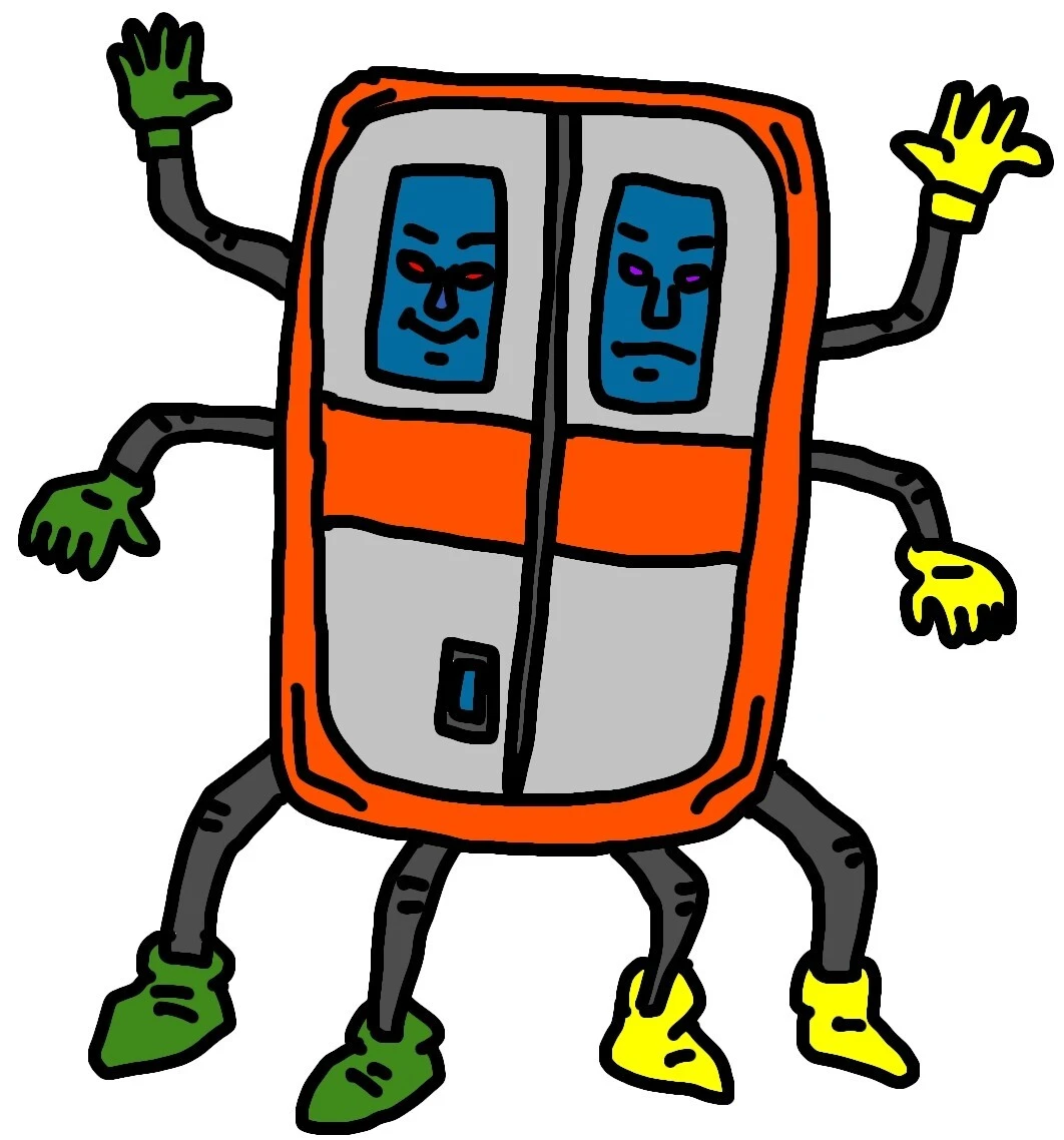 なすなかにしの中西茂樹さん考案超人「ハサマ―ル」