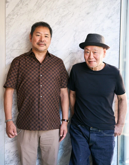 漫画家の猿渡哲也氏とシンガー・ソングライター／俳優の泉谷しげる氏