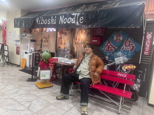 その名のとおり、店内で麺を作っているそうです！