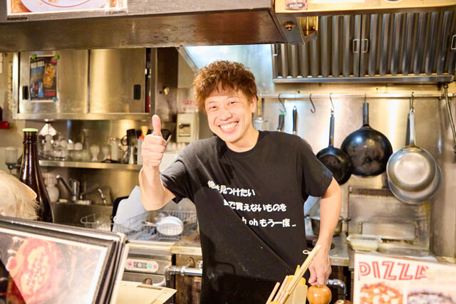 オーナーシェフのたろーこと、根元達章さん
