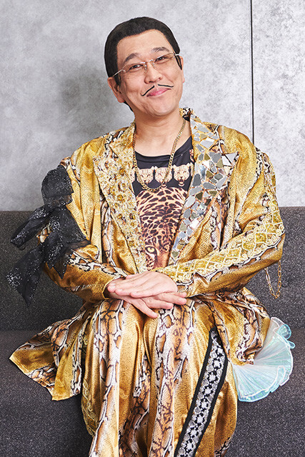 「こんなに話すの初めて！」と語るピコ太郎さん