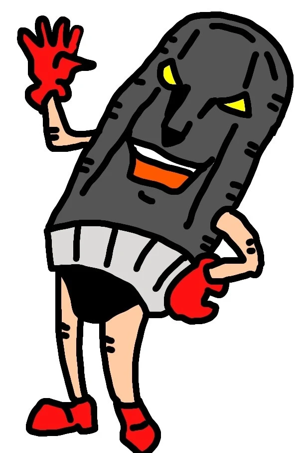 なすなかにしの中西茂樹さん考案超人「サポーターキッド」