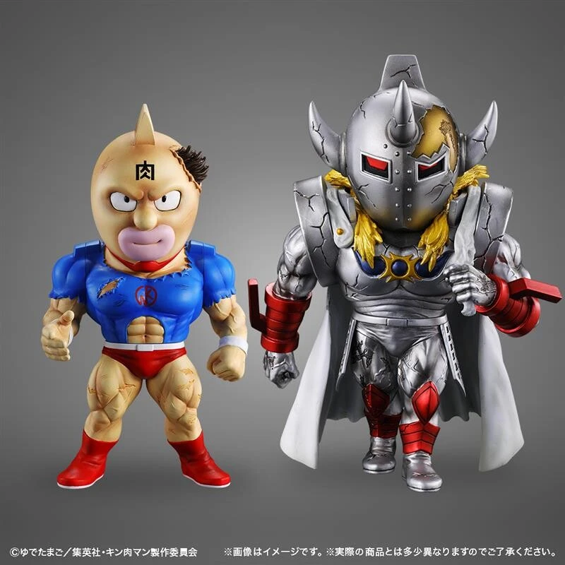 デフォルメだけど超リアル！　『キン肉マン』新ソフビシリーズ「デフォバーストマッスル」が誕生！