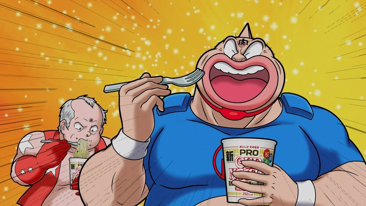 『キン肉マン』がカップヌードルPROとコラボ！　やっぱりテリーは子犬を助ける！