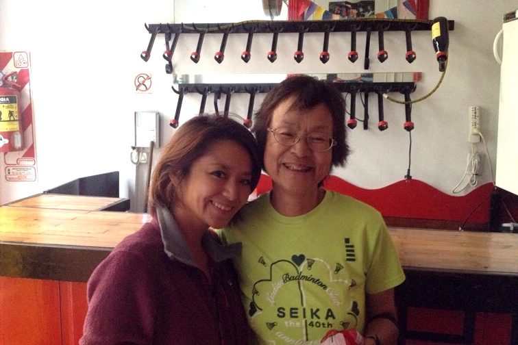 スペイン語が話せて、ずっと助けてくれたお母さん。尊敬できる旅人でもあります。本当にグラシアス！