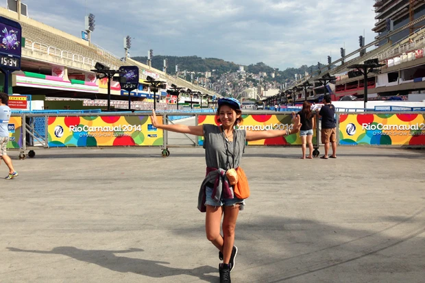 当日券目当てに行ったら、カーニバル直前の会場に入ることができた!