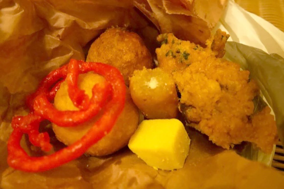 インド系屋台で大人気のスイーツ