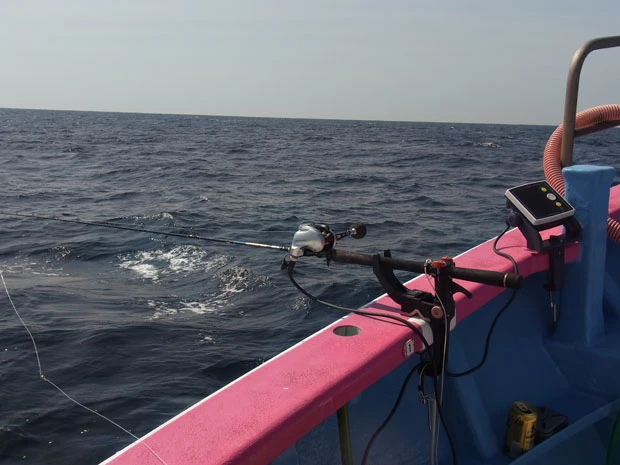 長丁場に耐えるため軽量化を図ったタックル