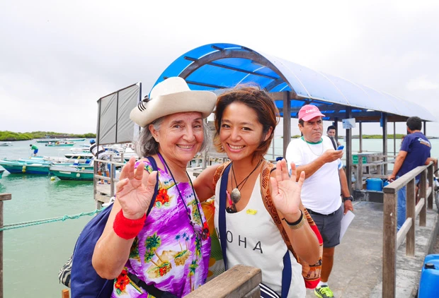 ゲロ船にも動じない、オシャレでかわいいファンキーママ