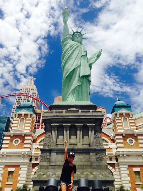 ロスに行けなかったので、ニューヨークに変更? なんつってー